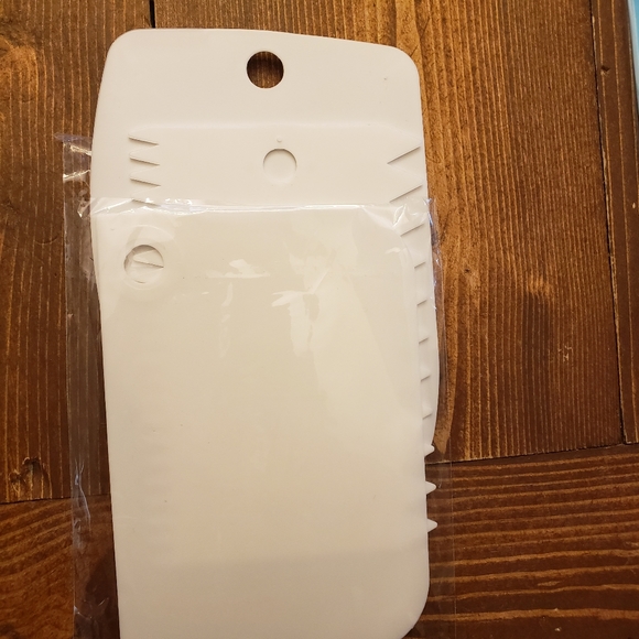 NEW - Cake frosting icing scraper comb smoother cake decorating tools set of 14 - Picture 10 of 10